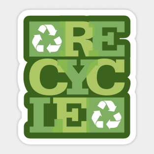 Recycle Sticker